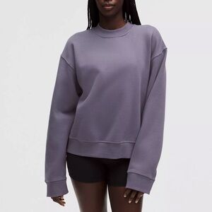 Lululemon Steady State Crew in Purple Mist